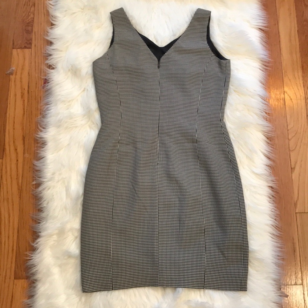Jones New York smooth & silky checkered dress 4P - Picture 3 of 6